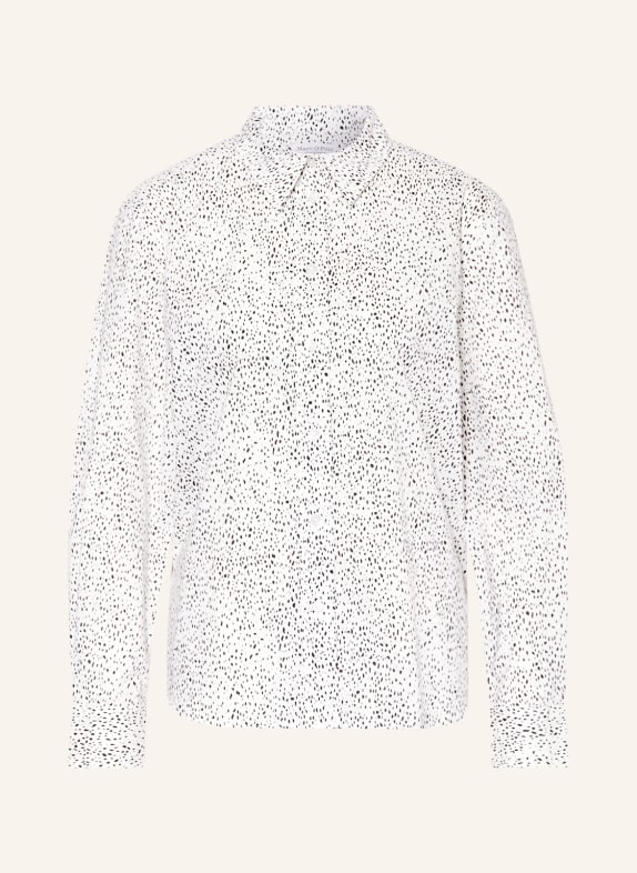 Marc O'Polo Shirt blouse WHITE/ BLACK