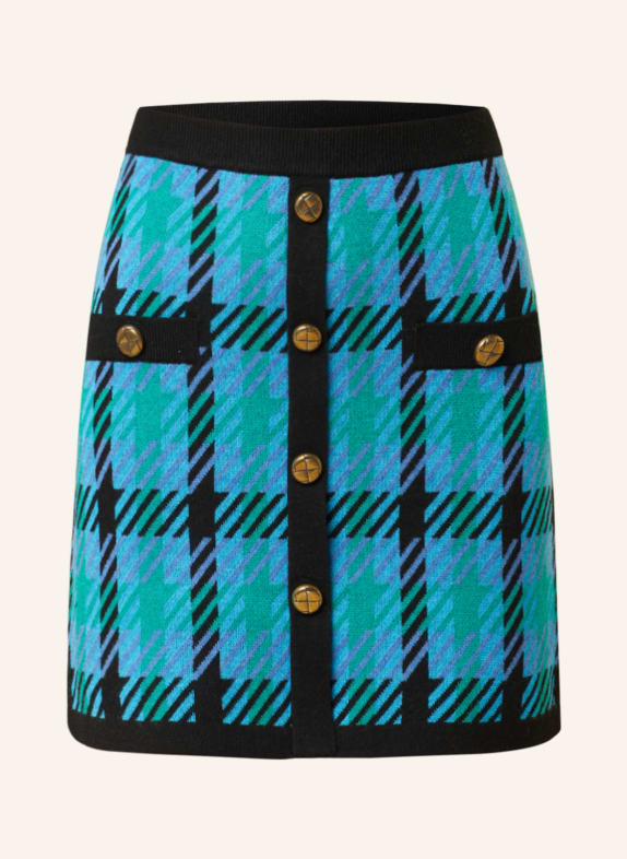 SUNCOO Knit skirt FANNIE BLUE/ GREEN/ BLACK