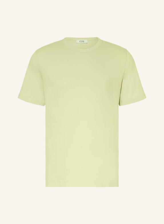 COS T-shirt LIGHT GREEN
