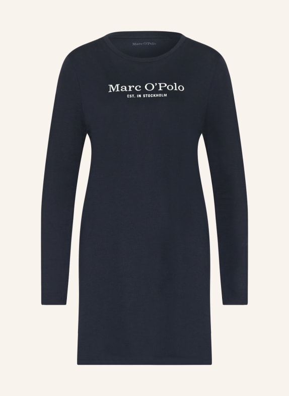 Marc O'Polo Nightgown DARK BLUE/ WHITE