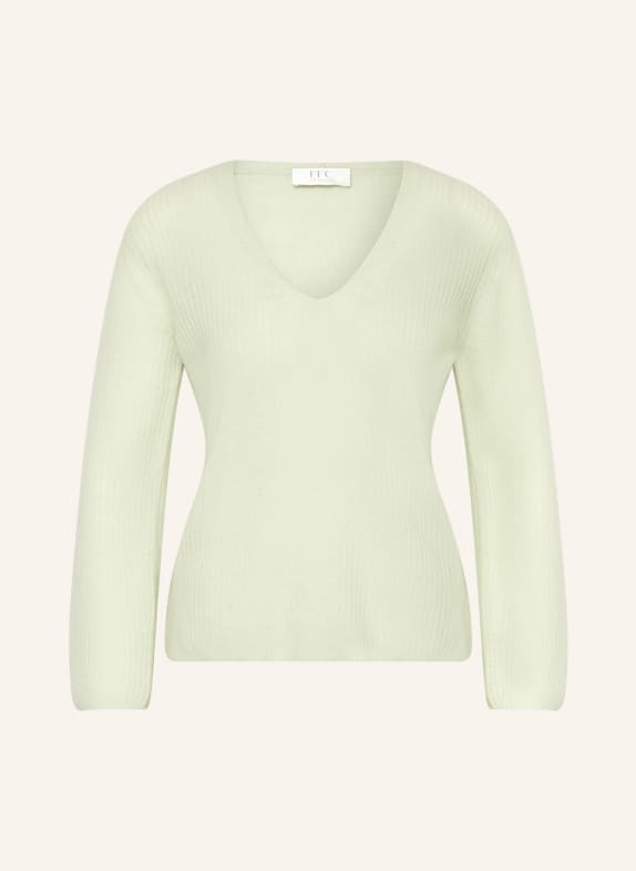 FFC Sweater with cashmere LIGHT GREEN