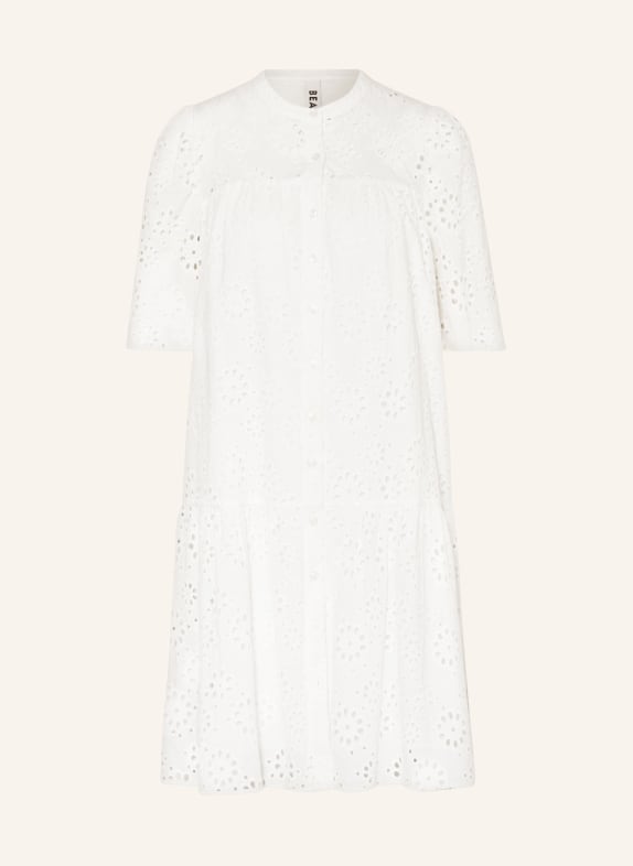 BEAUMONT Shirt dress BETH made of broderie anglaise WHITE