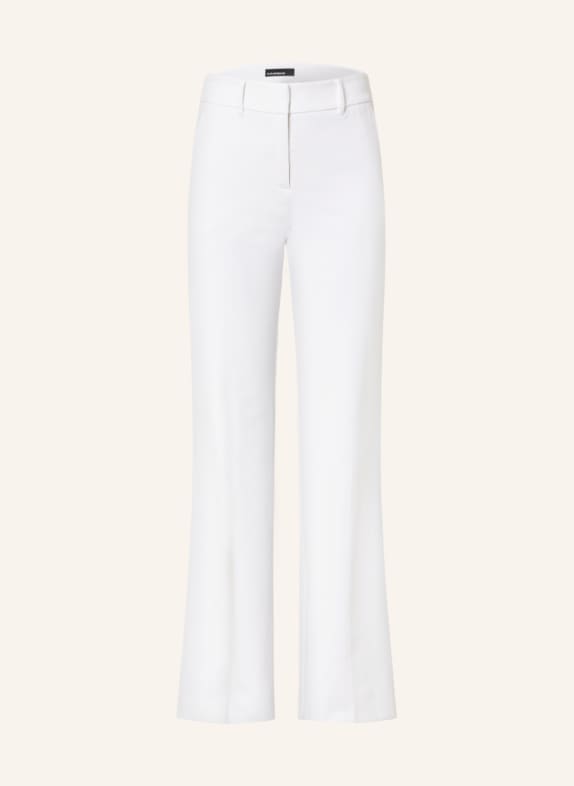 CAMBIO Wide leg trousers WHITE
