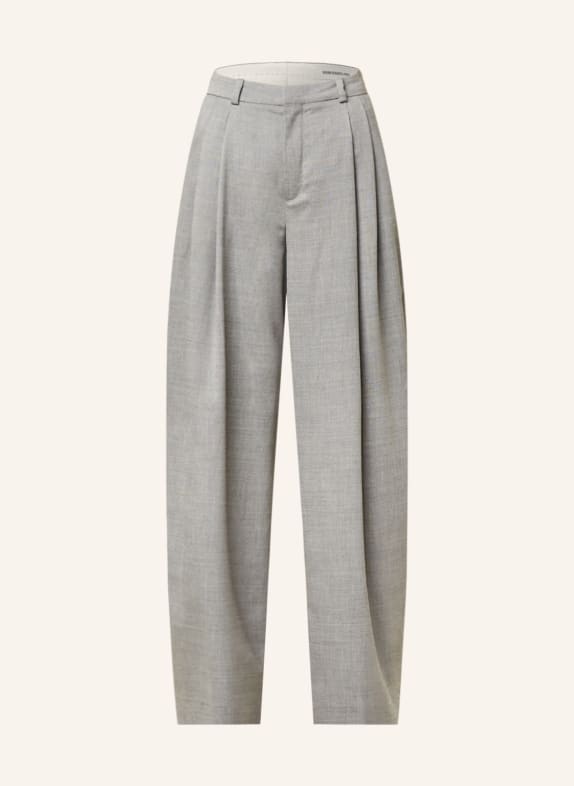 DRYKORN Wide leg trousers INK GRAY