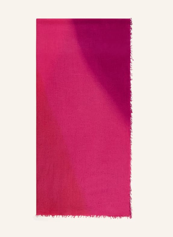 Mouleta Cashmere scarf FUCHSIA/ PINK/ NEON RED
