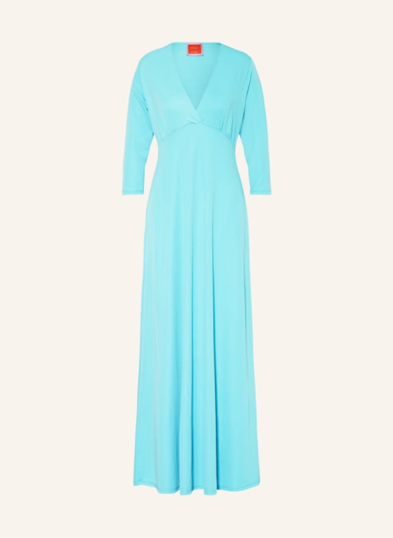 ANNA's Dress with 3/4 sleeves TURQUOISE