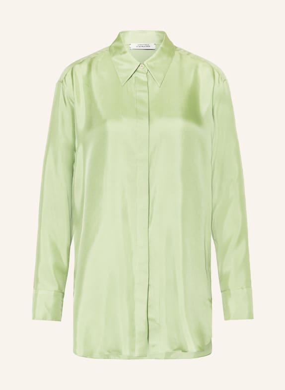 DOROTHEE SCHUMACHER Shirt blouse in silk LIGHT GREEN