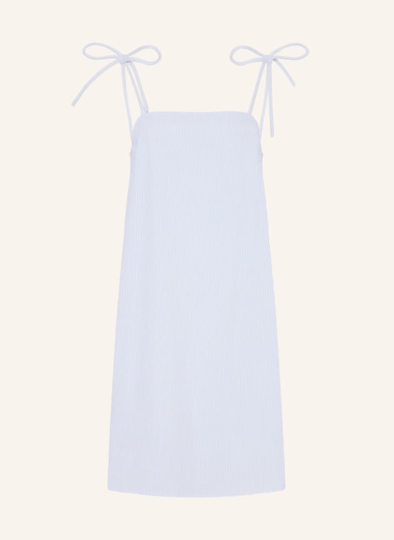 MaxMara LEISURE Dress FATTO LIGHT BLUE/ WHITE