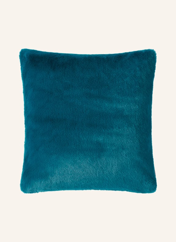 PROFLAX Dekoracyjna poduszka COCOON ze sztucznego futra z wypełnieniem z pierza