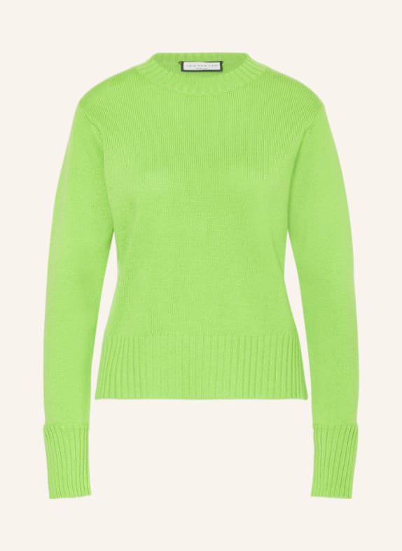 SEM PER LEI Sweater with cashmere LIGHT GREEN