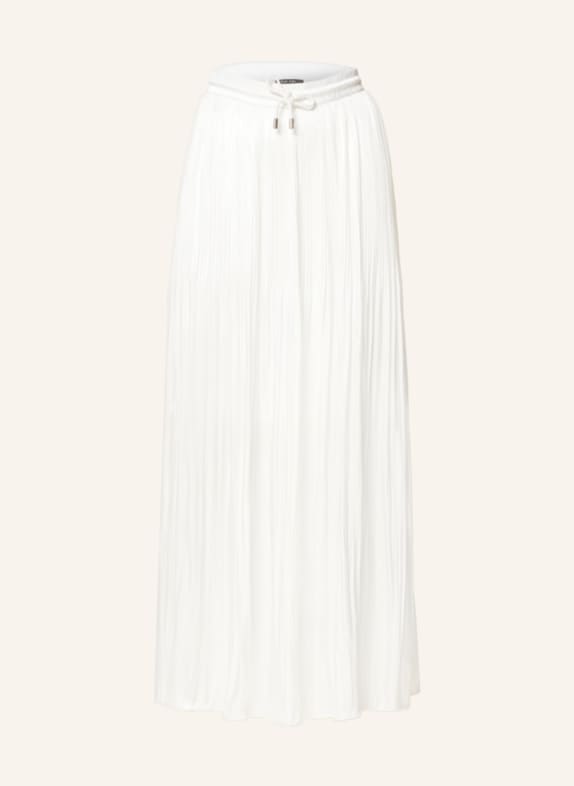 MARC AUREL Pleated skirt WHITE