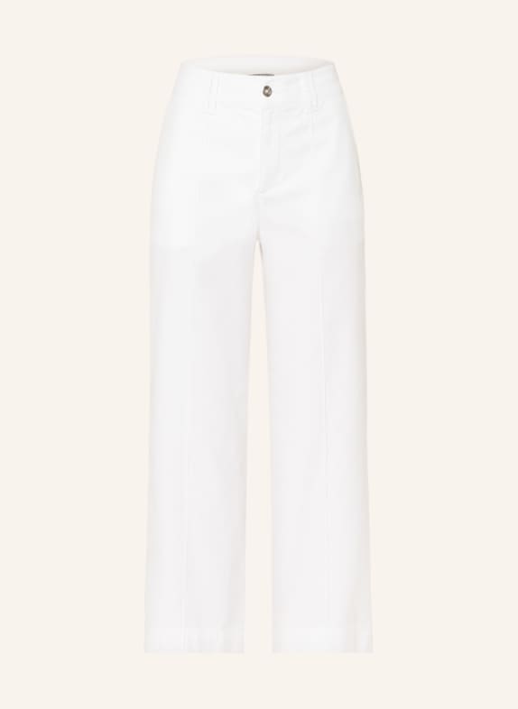 MARC AUREL 7/8 kalhoty 50000 WHITE
