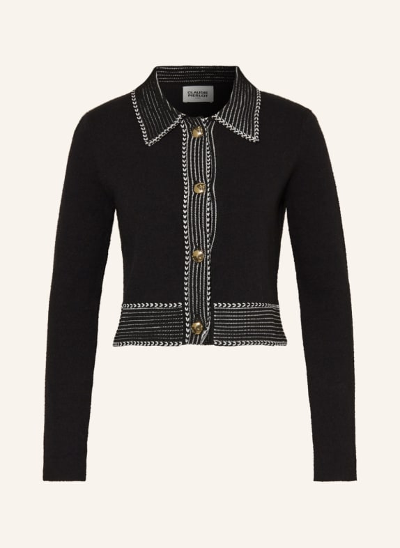 CLAUDIE PIERLOT Strickjacke SCHWARZ