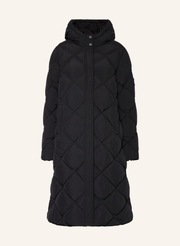 CLAUDIE PIERLOT Steppmantel SCHWARZ