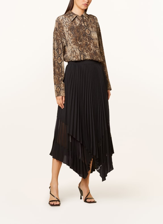 REISS Plisseerock DINA