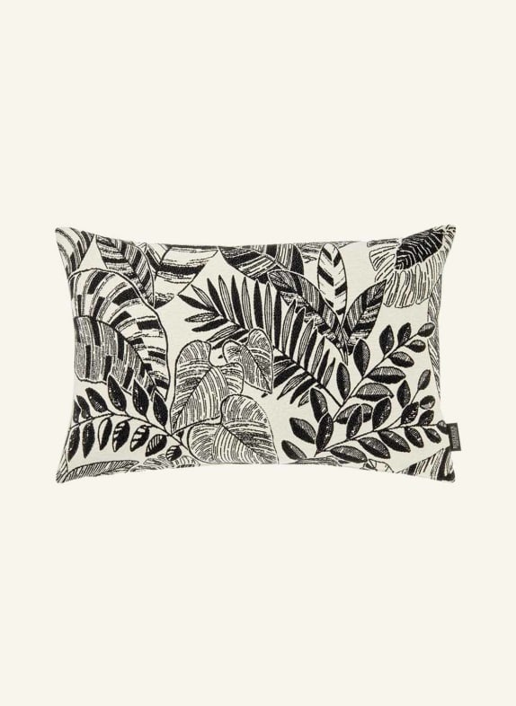 ROHLEDER Decorative cushion EVERGLADES with feather filling CREAM/ BLACK