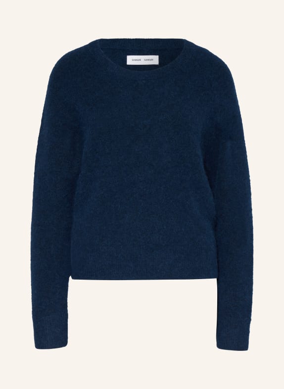 SAMSØE SAMSØE Sweater NOR with alpaca DARK BLUE