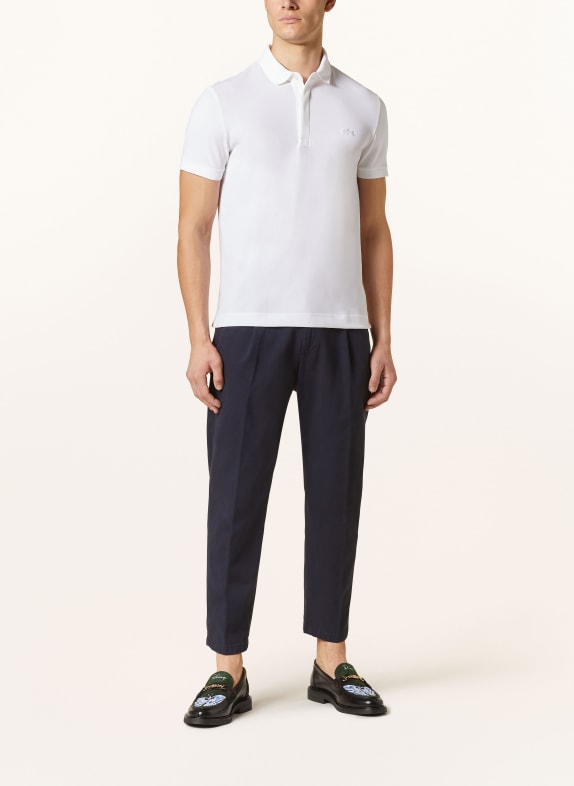 LACOSTE Piqué poloshirt WIT