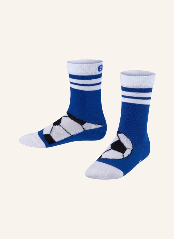 FALKE Socks ACTIVE SOCCER BLUE/ WHITE/ BLACK