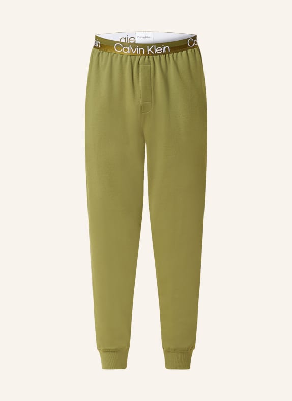 Calvin Klein Lounge pants MODERN STRUCTURE OLIVE