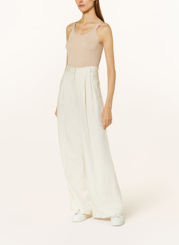 rosemunde Zijden top BELLE BEIGE