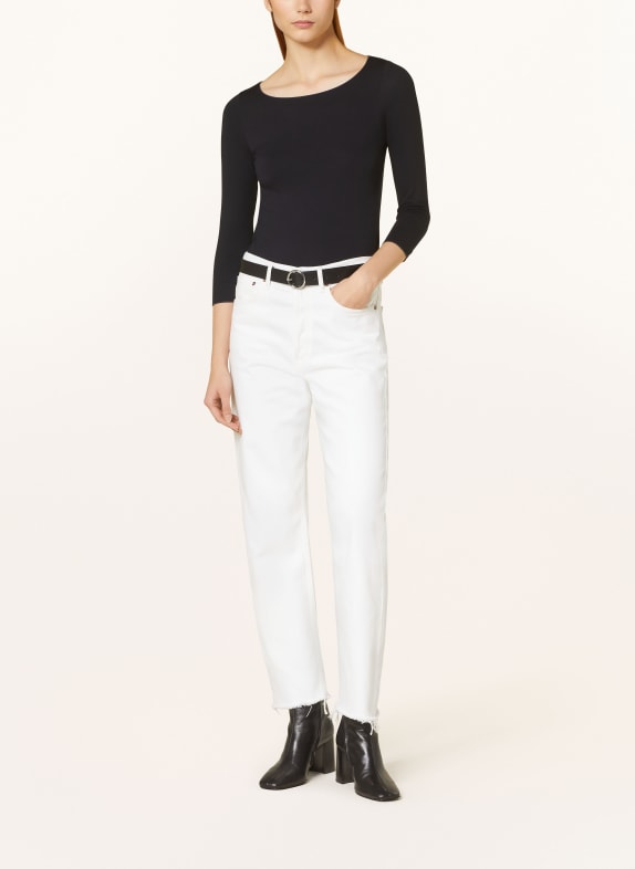 MAJESTIC FILATURES Shirt met 3/4-mouwen DONKERBLAUW