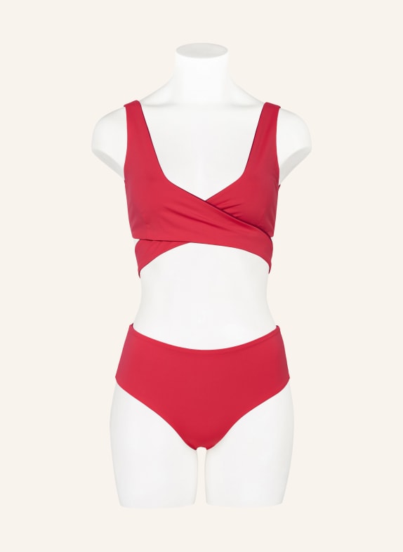 MYMARINI CHEEKY-bikinitrosa med hög midja, vändbara, med UV-skydd 50+ ROSA / FUCHSIA