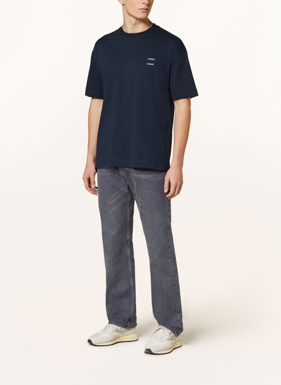 SAMSØE  SAMSØE T-shirt JOEL DONKERBLAUW