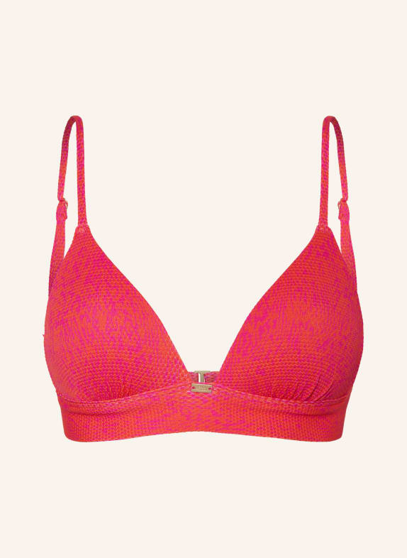 SAM FRIDAY Bralette-Bikini-Top DRIFT PINK/ ORANGE