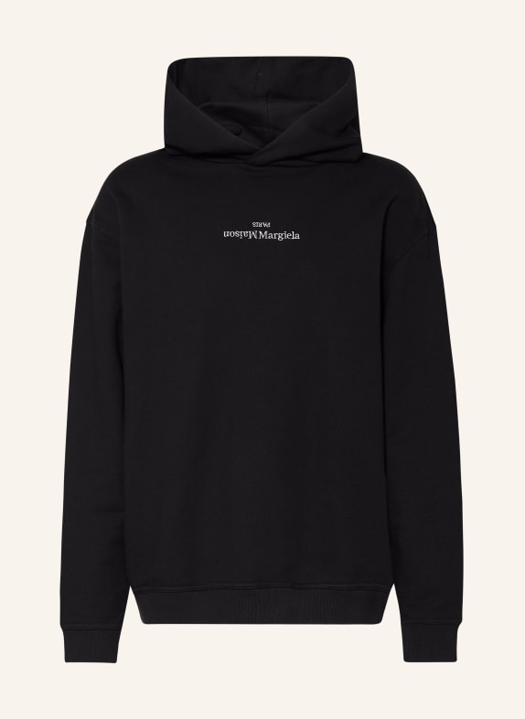 Maison Margiela Oversized hoodie UPSIDE DOWN BLACK/ WHITE