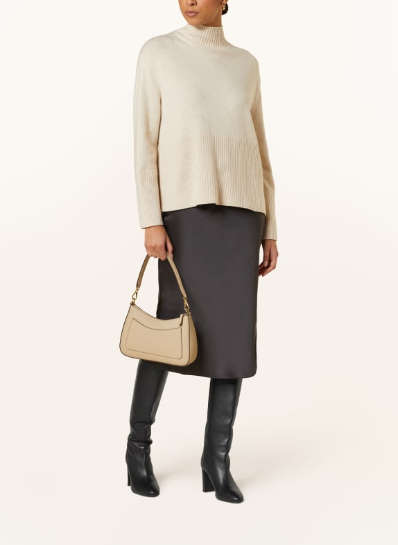 LAUREN RALPH LAUREN Saffiano-schoudertas DANNI 26 LICHTBRUIN