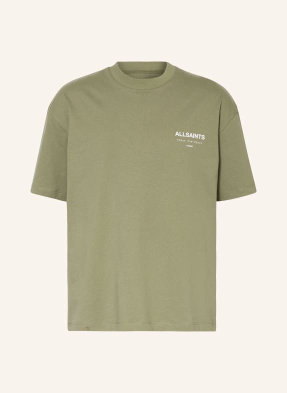 ALLSAINTS T-Shirt UNDERGROUND JASNOZIELONY