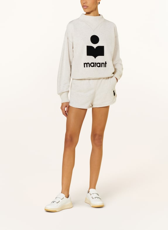 MARANT ÉTOILE Sweatshirt MOBY LJUSGRÅ