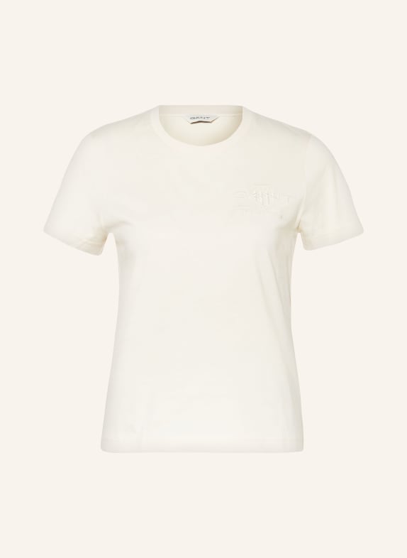 GANT T-shirt JASNOŻÓŁTY