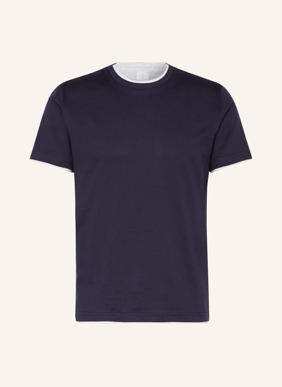 eleventy T-shirt DARK BLUE/ LIGHT GRAY