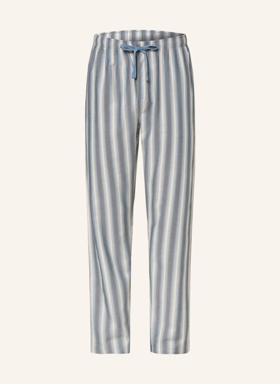 SCHIESSER Lounge pants MIX+RELAX BLUE GRAY/ TAUPE/ TURQUOISE