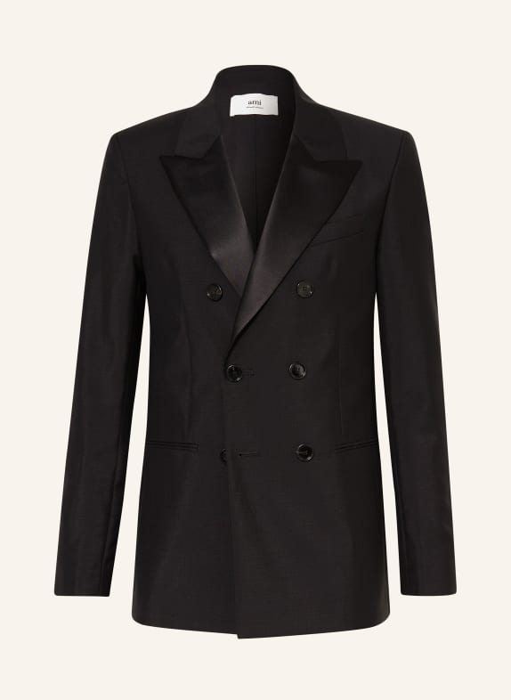 AMI PARIS Suit jacket regular fit 001 BLACK