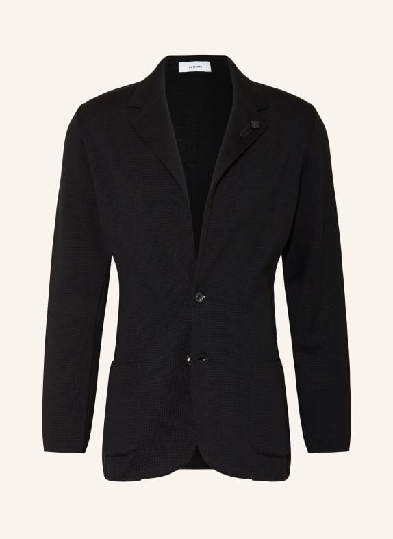 LARDINI Knit blazer extra slim fit BLACK