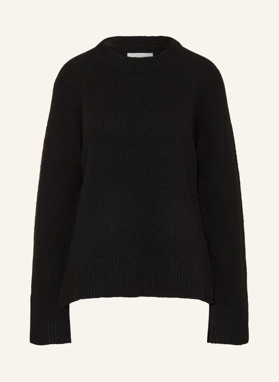HOLZWEILER Sweater WILMA with cut-out BLACK