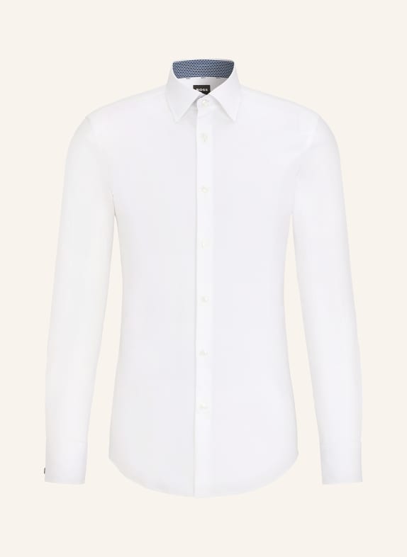BOSS Shirt HANK slim fit WHITE
