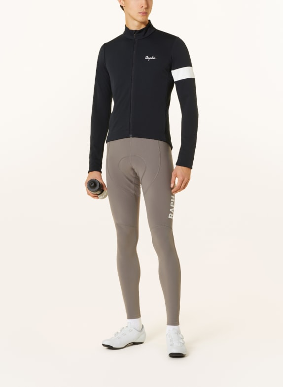 Rapha Softshell fietsjack WINTER WIT / ZWART