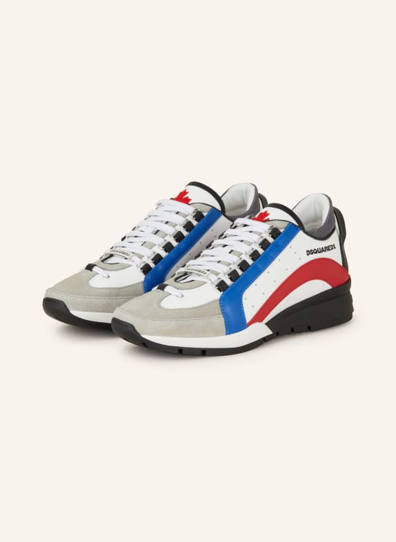 DSQUARED2 Sneakers LEGENDARY WHITE/ BLUE/ RED