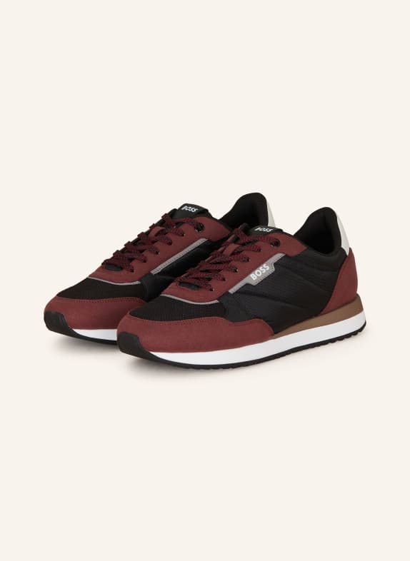 BOSS Sneakers KAI_RUNN BLACK/ DARK RED