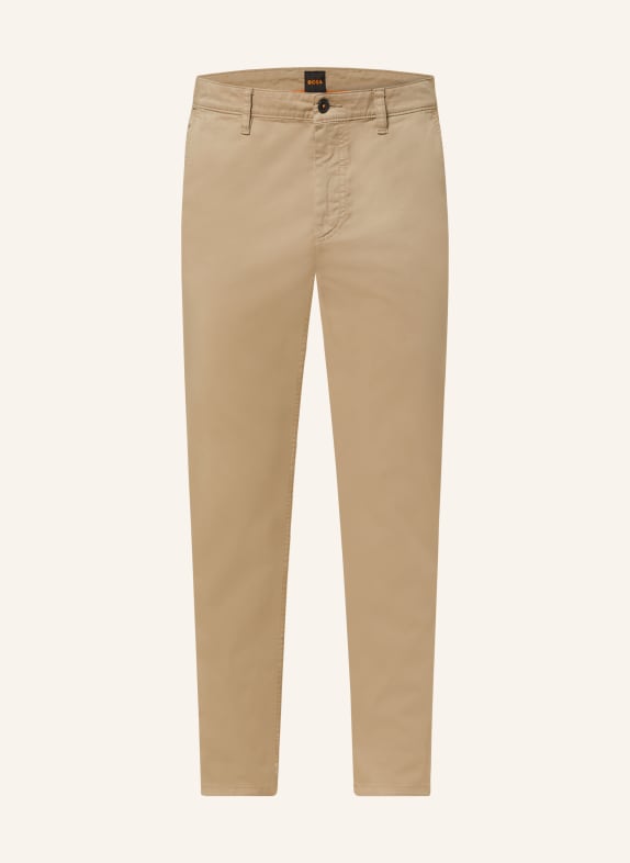 BOSS Chinos tapered fit BEIGE