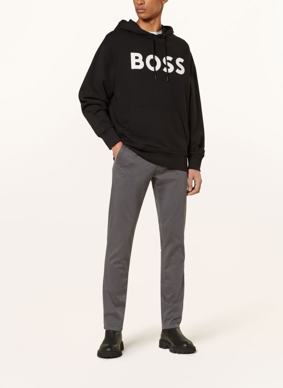 BOSS Chino CHINO Slim Fit MÖRKGRÅ