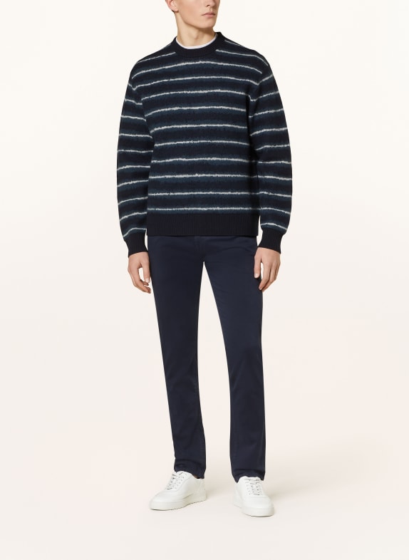 BOSS Chino CHINO Slim Fit ALBASTRU ÎNCHIS