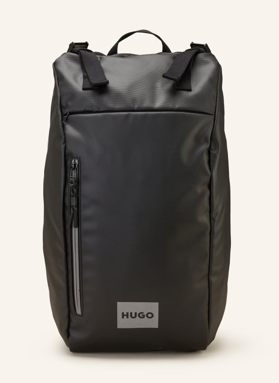 HUGO Backpack QUANTUM BLACK