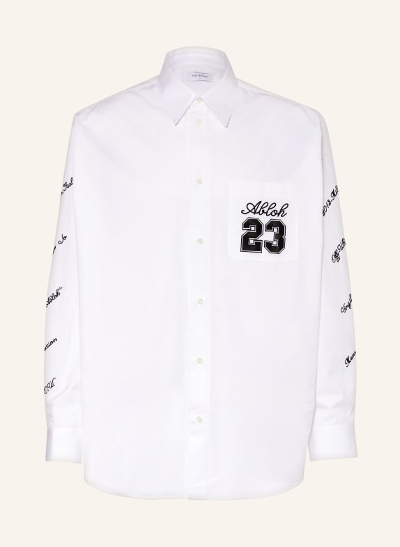 Off-White Shirt comfort fit WHITE/ BLACK