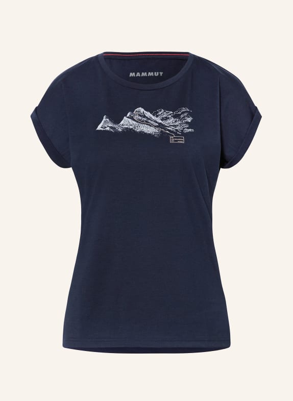 MAMMUT T-Shirt MOUNTAIN BLAU