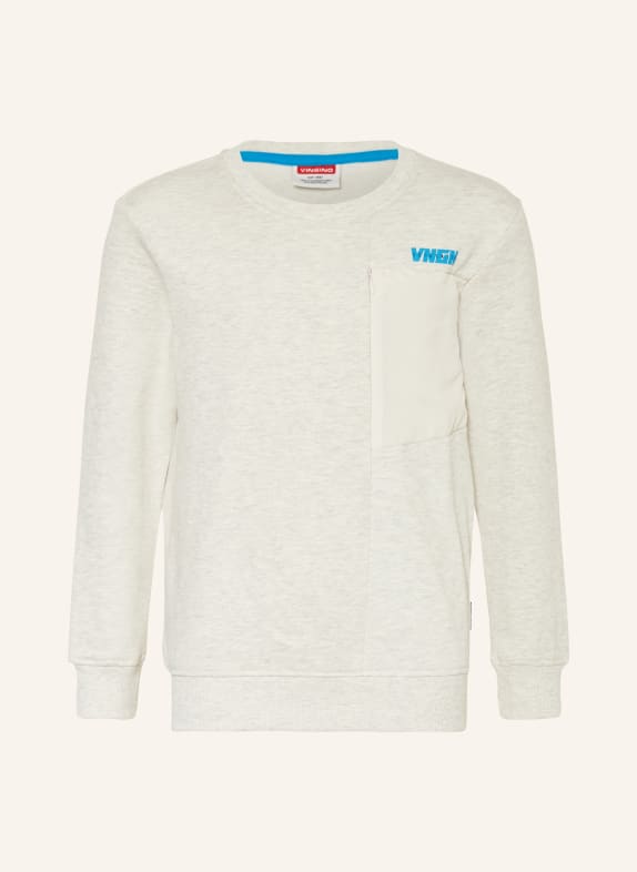 VINGINO Sweatshirt NEREO HELLGRAU/ WEISS